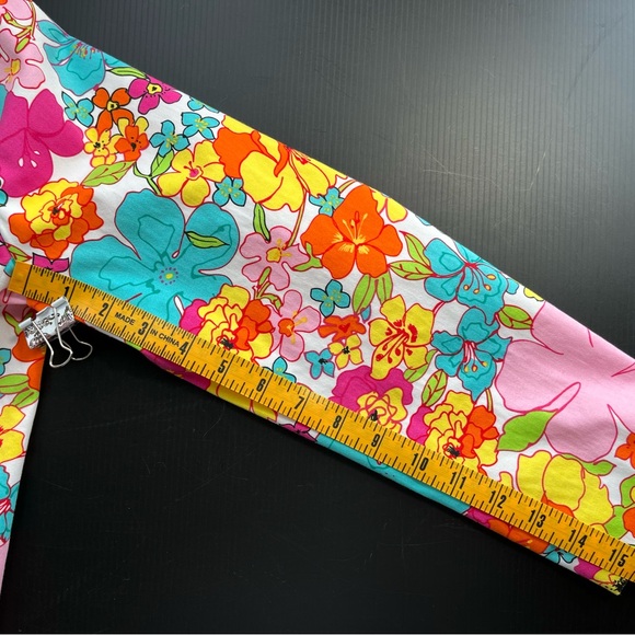 HARVE BENARD BY BENARD HOLTZMAN VIBRANT FLORAL JACKET BLAZER SIZE 10 PETITES - Picture 10 of 15